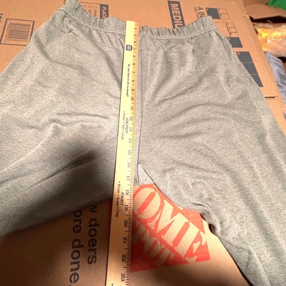 Nike Gray Sweatpants Joggers Athletic Pants Mens Small Embroidered Logo - Picture 6 of 11